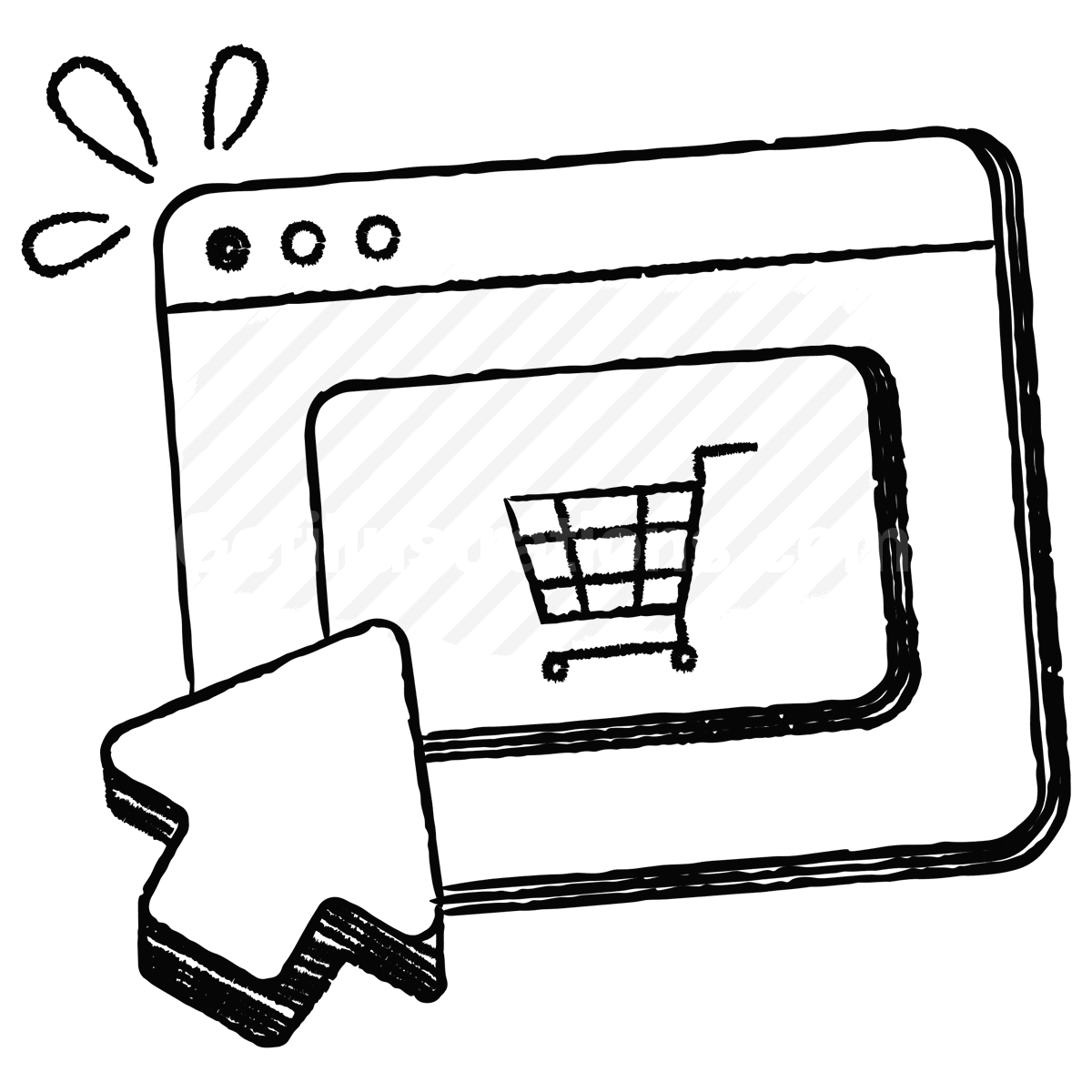 Shopping and Retail  illustration preview image